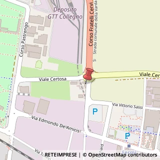 Mappa Corso Fratelli Cervi, 27, 10093 Collegno, Torino (Piemonte)