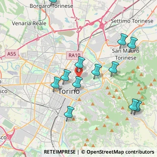 Mappa Via Perugia, 10152 Torino TO, Italia (4.35167)