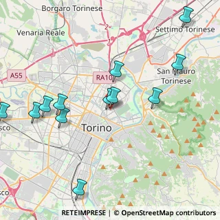 Mappa Via Perugia, 10152 Torino TO, Italia (4.70333)