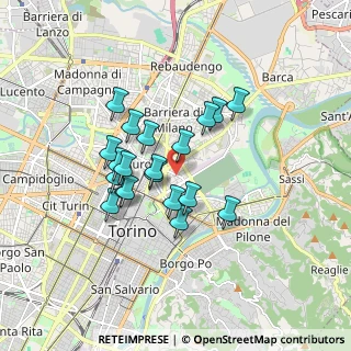 Mappa Via Perugia, 10152 Torino TO, Italia (1.3875)