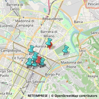 Mappa Via Perugia, 10152 Torino TO, Italia (1.79091)