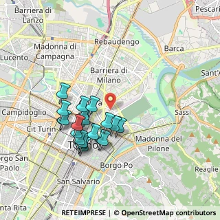Mappa Via Perugia, 10152 Torino TO, Italia (1.666)