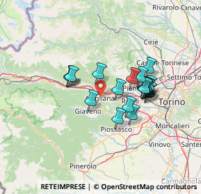 Mappa Piazza del Popolo, 10051 Avigliana TO, Italia (11.22)