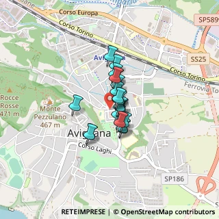 Mappa Piazza del Popolo, 10051 Avigliana TO, Italia (0.2265)