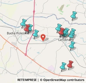 Mappa Via Sabbioni Argine, 45026 Lendinara RO, Italia (4.314)