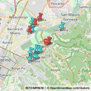 Mappa Via Carlo Della Porta, 10132 Torino TO, Italia (1.596)