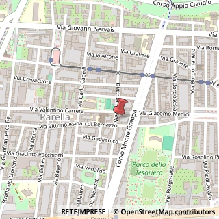 Mappa Via Salbertrand, 48, 10146 Torino, Torino (Piemonte)