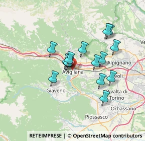 Mappa 10051 Avigliana TO, Italia (5.678)