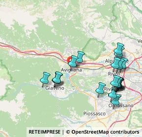 Mappa 10051 Avigliana TO, Italia (8.7895)