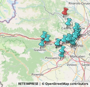 Mappa 10051 Avigliana TO, Italia (15.078)