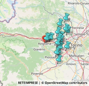 Mappa 10051 Avigliana TO, Italia (11.17294)