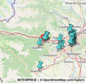 Mappa 10051 Avigliana TO, Italia (15.625)