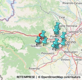 Mappa 10051 Avigliana TO, Italia (10.07083)