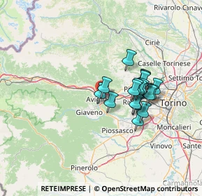 Mappa 10051 Avigliana TO, Italia (10.70944)