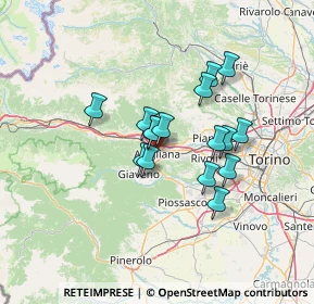 Mappa 10051 Avigliana TO, Italia (10.26938)