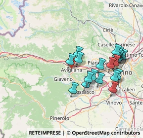 Mappa 10051 Avigliana TO, Italia (14.555)