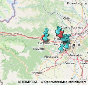 Mappa 10051 Avigliana TO, Italia (10.18308)