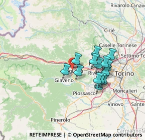 Mappa 10051 Avigliana TO, Italia (10.85929)