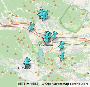 Mappa 10051 Avigliana TO, Italia (3.074)