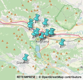 Mappa 10051 Avigliana TO, Italia (2.39083)