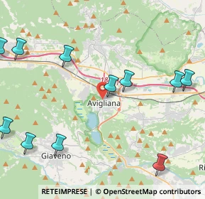 Mappa 10051 Avigliana TO, Italia (5.60909)