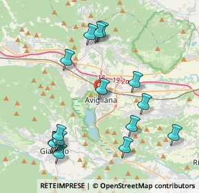 Mappa 10051 Avigliana TO, Italia (4.46333)