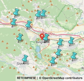 Mappa 10051 Avigliana TO, Italia (4.29857)