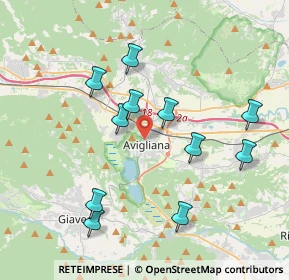 Mappa 10051 Avigliana TO, Italia (3.79182)