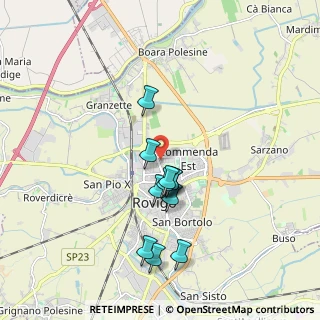 Mappa Via Gino Degan, 45100 Rovigo RO, Italia (1.61545)