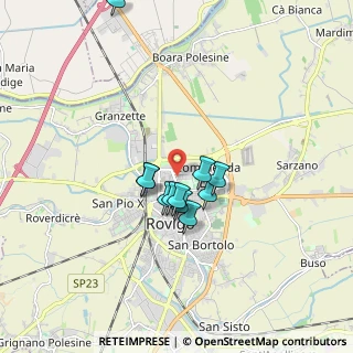 Mappa Via Gino Degan, 45100 Rovigo RO, Italia (1.32455)