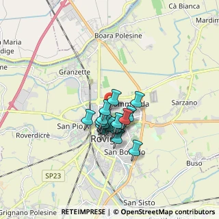 Mappa Via Gino Degan, 45100 Rovigo RO, Italia (1.08105)