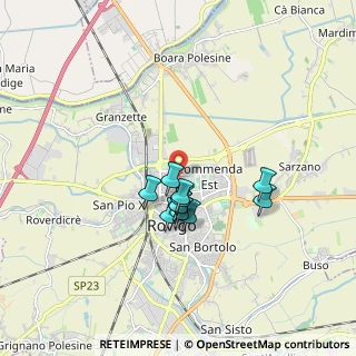 Mappa Via Gino Degan, 45100 Rovigo RO, Italia (1.26364)
