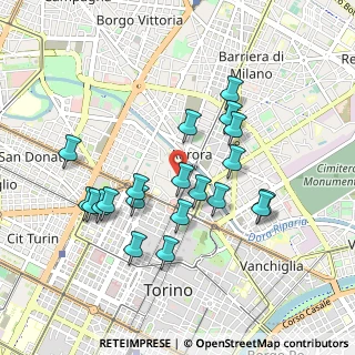 Mappa P.za Borgo Dora, 10152 Torino TO, Italia (0.8845)
