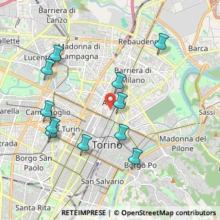 Mappa P.za Borgo Dora, 10152 Torino TO, Italia (2.14636)