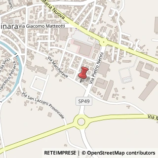 Mappa Via Marchefave, 47, 45026 Lendinara, Rovigo (Veneto)