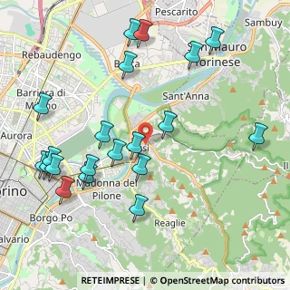 Mappa Strada Comunale di Sassi, 10132 Torino TO, Italia (2.379)