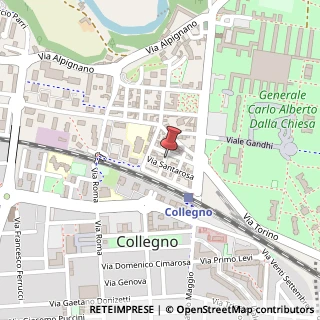 Mappa Piazza Cav. Dell'ord. Della SS. Annunziata, Collegno, To 10093, 10093 Collegno TO, Italia, 10093 Collegno, Torino (Piemonte)