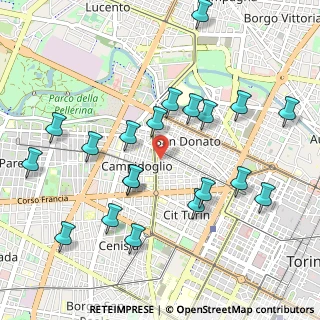 Mappa 10143 Torino TO, Italia (1.0915)
