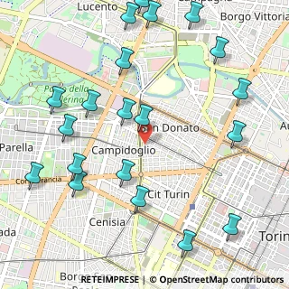 Mappa 10143 Torino TO, Italia (1.341)