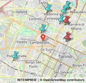 Mappa 10143 Torino TO, Italia (2.51727)