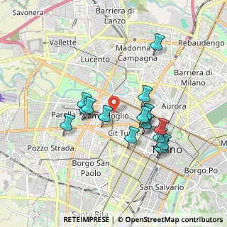 Mappa 10143 Torino TO, Italia (1.60188)