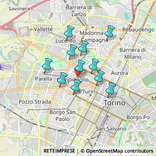 Mappa 10143 Torino TO, Italia (1.37182)