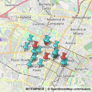 Mappa 10143 Torino TO, Italia (1.5855)