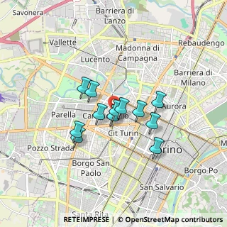 Mappa 10143 Torino TO, Italia (1.2275)