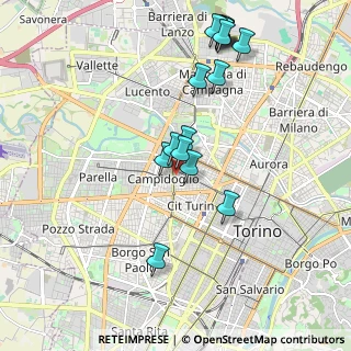 Mappa 10143 Torino TO, Italia (2.02063)