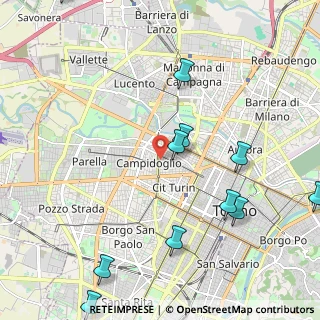 Mappa 10143 Torino TO, Italia (2.77455)