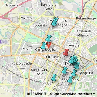 Mappa 10143 Torino TO, Italia (2.38533)