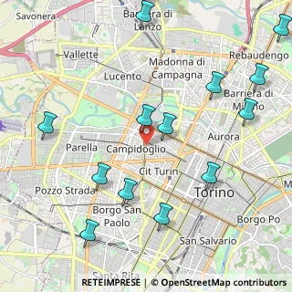 Mappa 10143 Torino TO, Italia (2.67786)