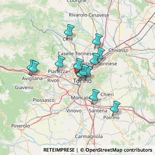 Mappa 10143 Torino TO, Italia (11.39308)