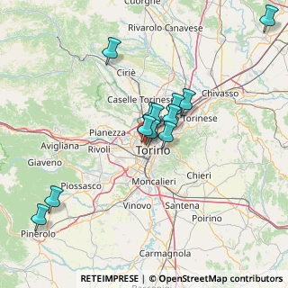 Mappa 10143 Torino TO, Italia (13.27583)
